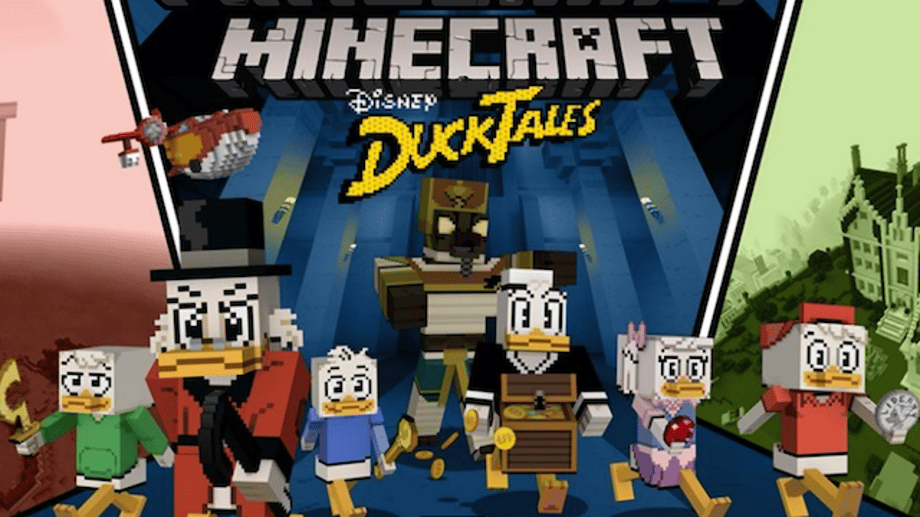 MINECRAFT: Mojang Releases New Ducktales Adventure Map; Trailer And Screenshots Also Released