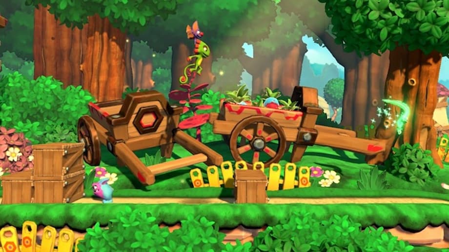 SUPER MARIO MAKER 2: Playtonic Shares YOOKA-LAYLEE AND THE IMPOSSIBLE LAIR-Inspired Course