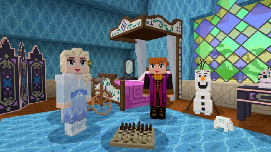 MINECRAFT: Official, New Mashup Pack Released Based On Disney's FROZEN 2 Animated Film