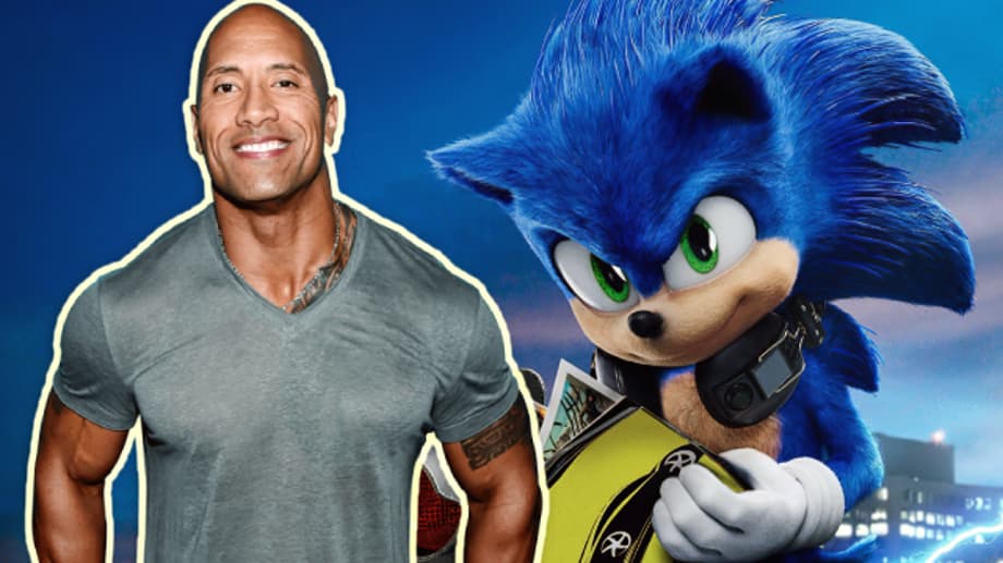 SONIC THE HEDGEHOG Movie Director Offers Dwayne &quot;The Rock&quot; Johnson A Cameo In The Film