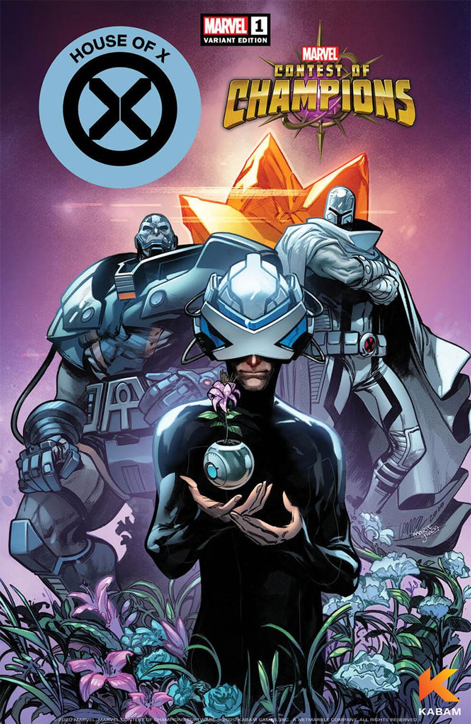 house of x 1 variant cover