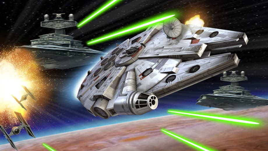 STAR WARS: GALAXY OF HEROES - The Millennium Falcon Speeds Into Action In A Teaser For The New Legendary Event