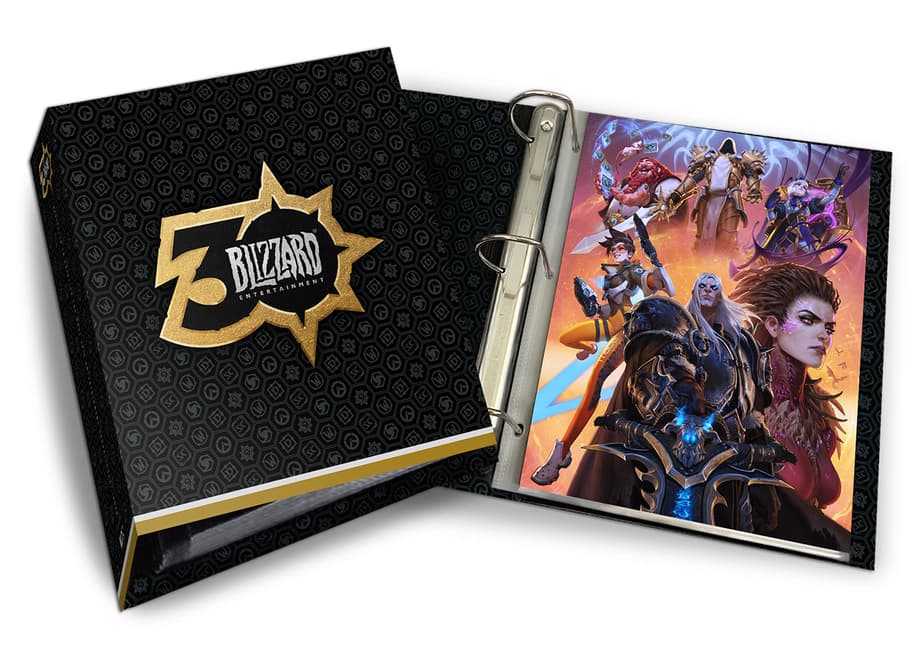 blizzard 30th anniversary binder