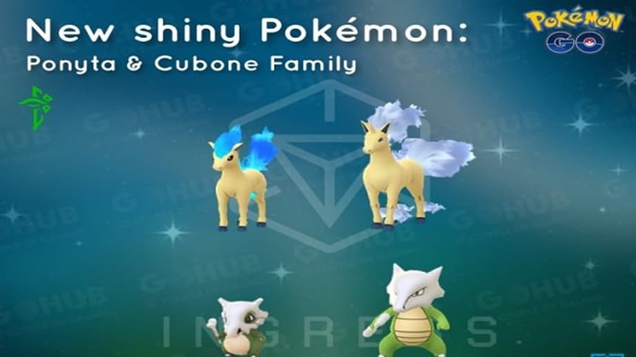 Niantic Unleashes Shiny Ponyta And Cubone In POKEMON GO This Week To Celebrate INGRESS PRIME