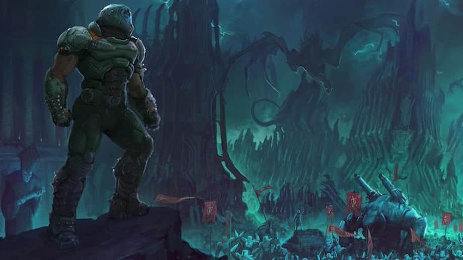 DOOM ETERNAL: Bethesda Releases Phenomenal New Art For The Upcoming Demon-Slaying Title