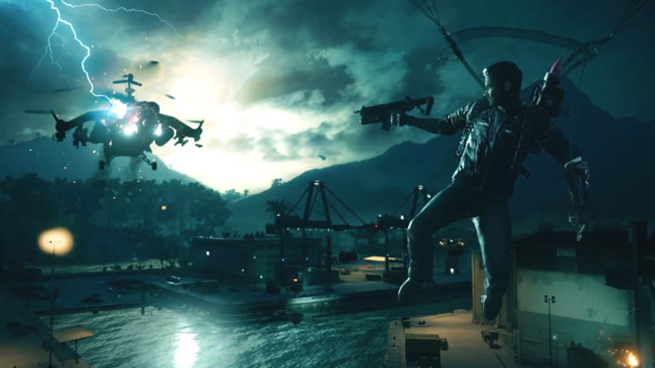 Rico Turns A Crane Into A Wrecking Ball In This &quot;9 Insane Things You Can Only Do In JUST CAUSE 4&quot; Video