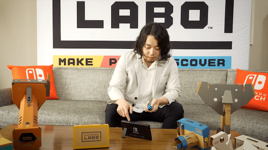 NINTENDO LABO Director Creates Simple Game Using The TOY-CON GARAGE In New Insights Video