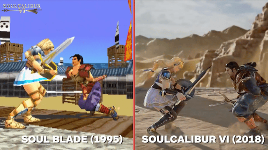 Take A Look At This Comparison Video Between SOULCALIBUR VI And The Original SOUL EDGE