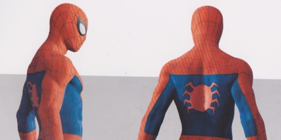 Newly Surfaced SPIDER-MAN Concept Art Shows Off Some Alternate Designs For Peter Parker's Suit