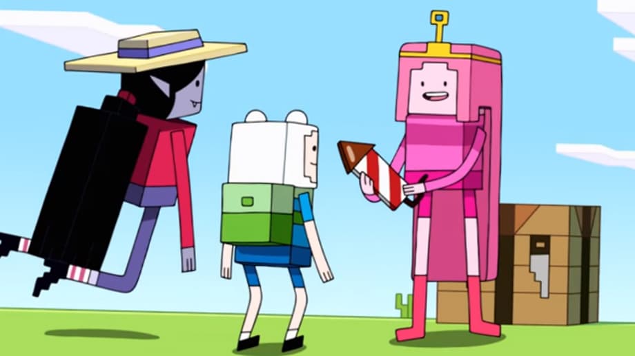 MINECRAFT Will Be Crossing Over With ADVENTURE TIME Yet Again In An Upcoming Episode Of The Popular Cartoon