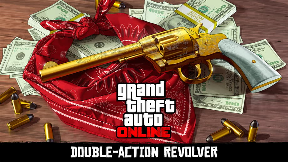 It's Now Possible To Wield A Golden Double-Action Revolver In GTA ONLINE