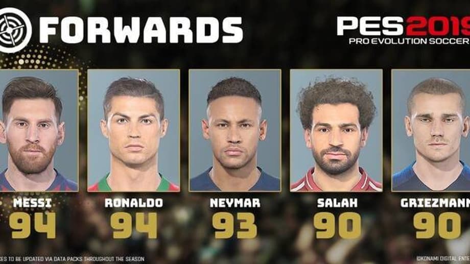 These Are The Best PRO EVOLUTION SOCCER 2019 Players