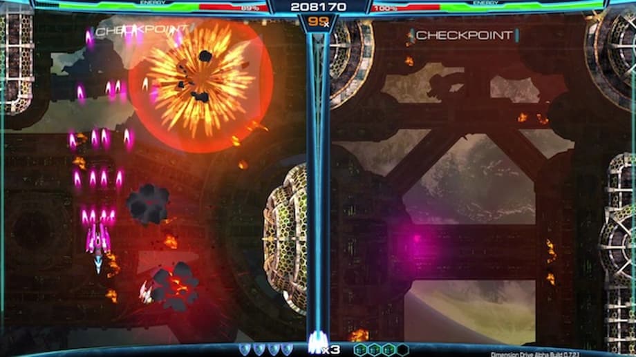 Vertical Space Shooter DIMENSION DRIVE Gets Action-Packed Launch Trailer