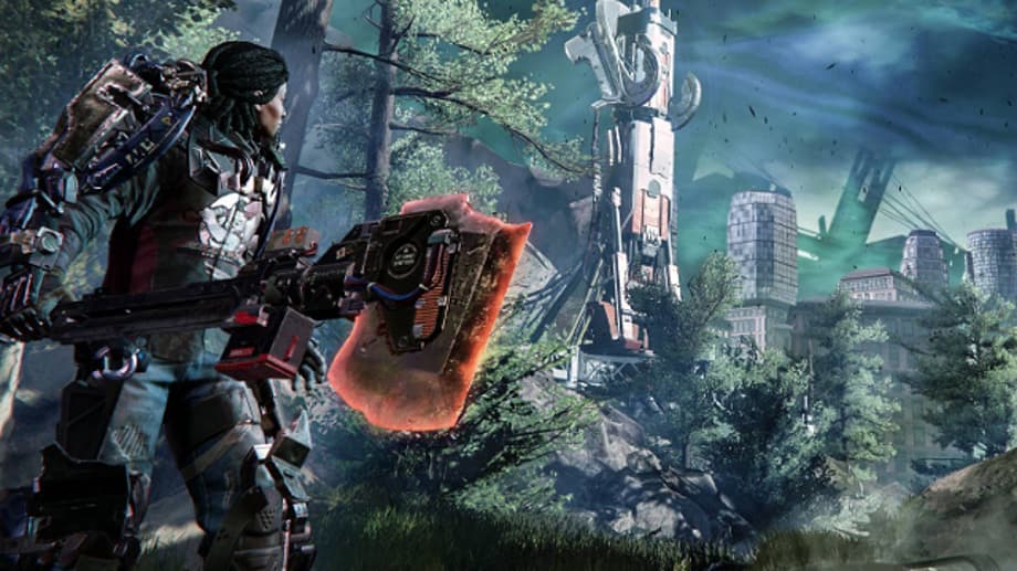 The First SURGE 2  Footage Features The Fall Of The Goddess Helena In A Sprawling Wilderness