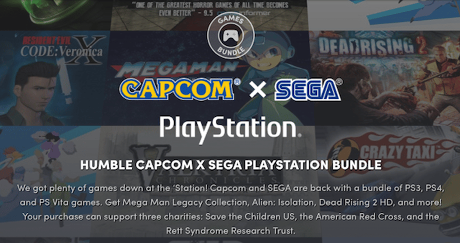 HUMBLE CAPCOM X SEGA PLAYSTATION BUNDLE Announced And Includes Great Games That Players Should Not Miss Out