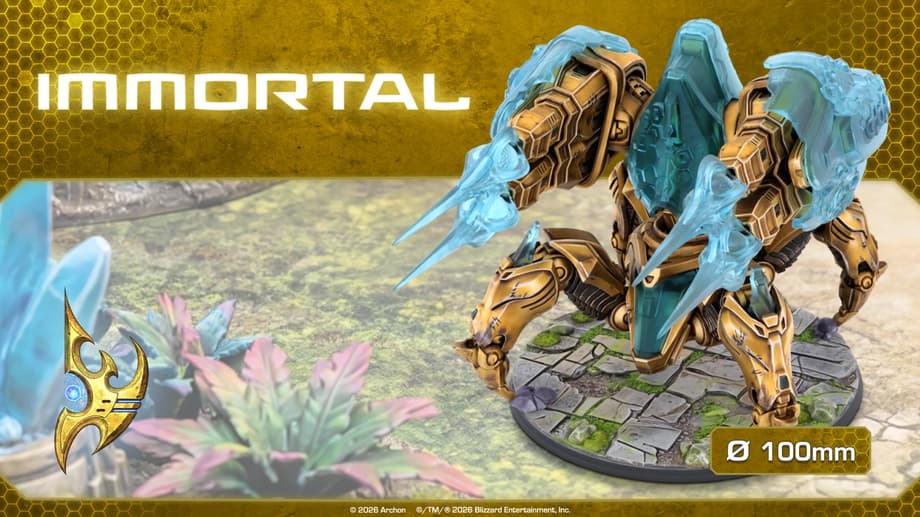 StarCraft Tabletop Game - Protoss Immortal
