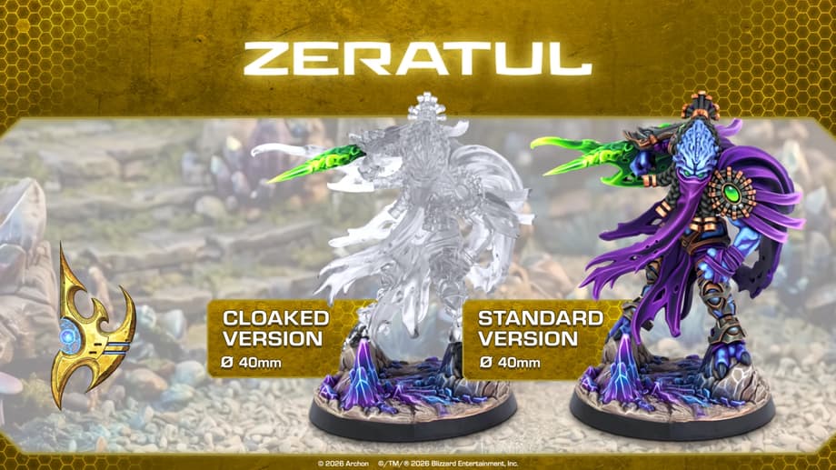 StarCraft Tabletop Game - Zeratul (Protoss)
