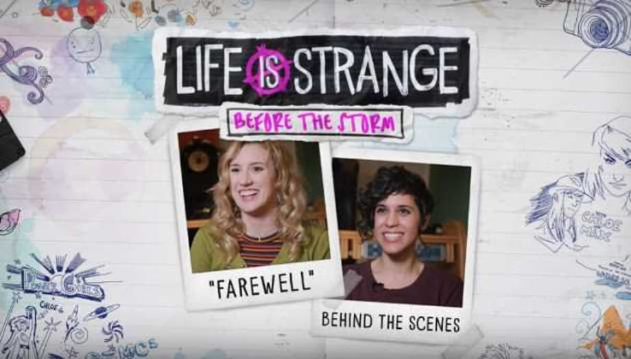 Ashly Burch And Hannah Telle Return In LIFE IS STRANGE: BEFORE THE STORM Bonus &quot;FAREWELL&quot; Episode