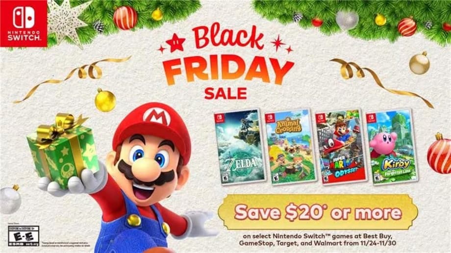 Black Friday 2024: The Best NINTENDO SWITCH Console Bundles And Cheapest Game Deals