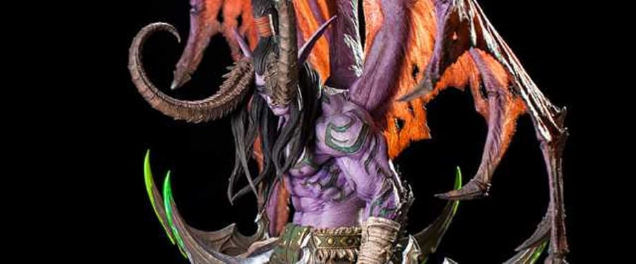 Blizzard Announces EPIC WORLD OF WARCRAFT Illidan Stormrage Statue