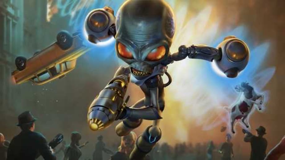 Crypto Infiltrates Union Town In This Brand-New Gameplay Trailer For The DESTROY ALL HUMANS! Remake