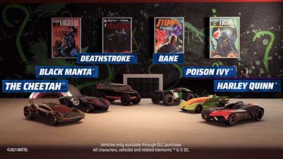 DC's Biggest Villains Speed Into HOT WHEELS UNLEASHED With The DC Super-Villains Racing Season Next Month