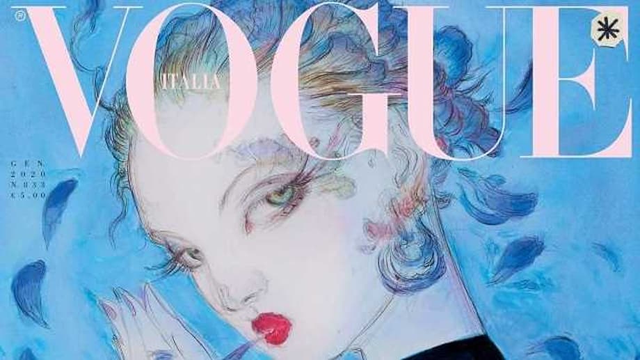 FINAL FANTASY Artist Yoshitaka Amano Contributes To VOGUE ITALIA'S 'No Photoshoot' Issue