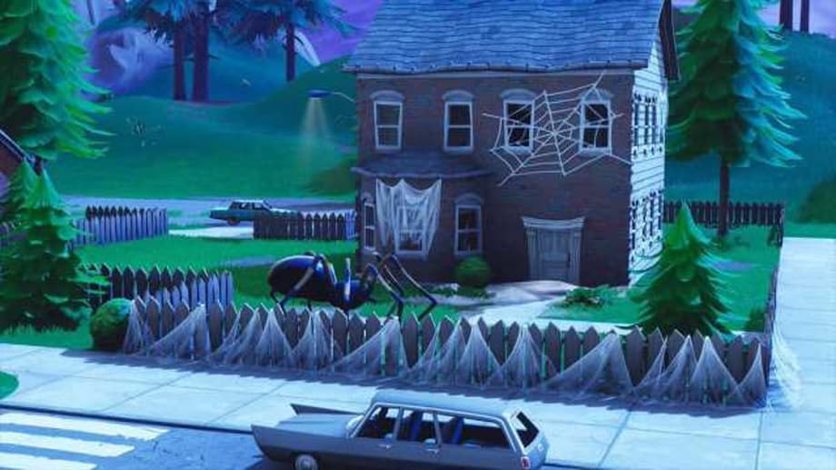 FORTNITE Battle Royale Map Updated With Spooky Halloween Decorations