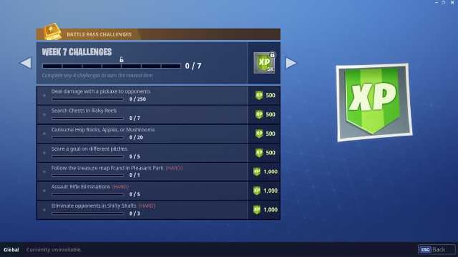 FORTNITE BATTLE ROYALE Season 4, Week 7 Challenges Now Live With Update 4.4.1