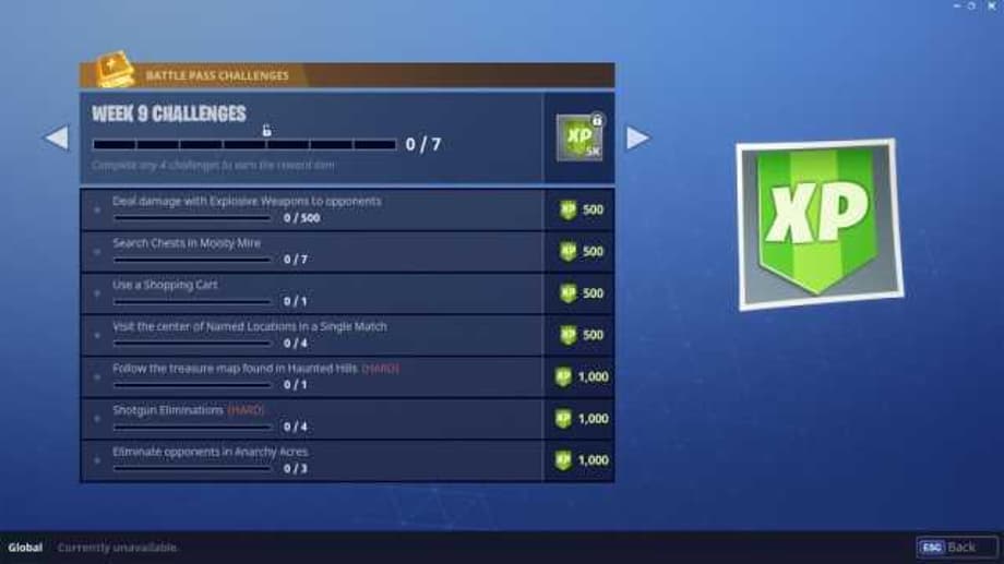 FORTNITE BATTLE ROYALE Season 4, Week 9 Challenges Now Live; Here's How To Complete Them