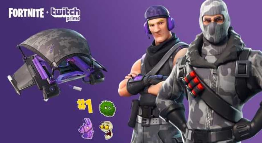 FORTNITE Twitch Prime Pack Brings Two Free Outfits And Gliders For Battle Royale