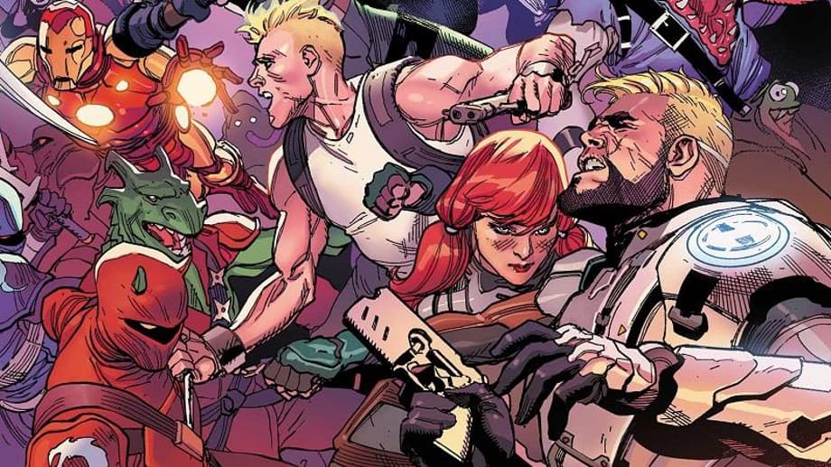 FORTNITE X MARVEL: ZERO WAR #5's Epic Cover Delivers The Smackdown Courtesy Of Artist Leinil Francis Yu