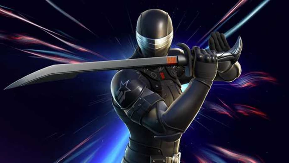 G.I. JOE's Snake Eyes Slices His Way Into FORTNITE; Hasbro To Release Special 6-Inch Figure