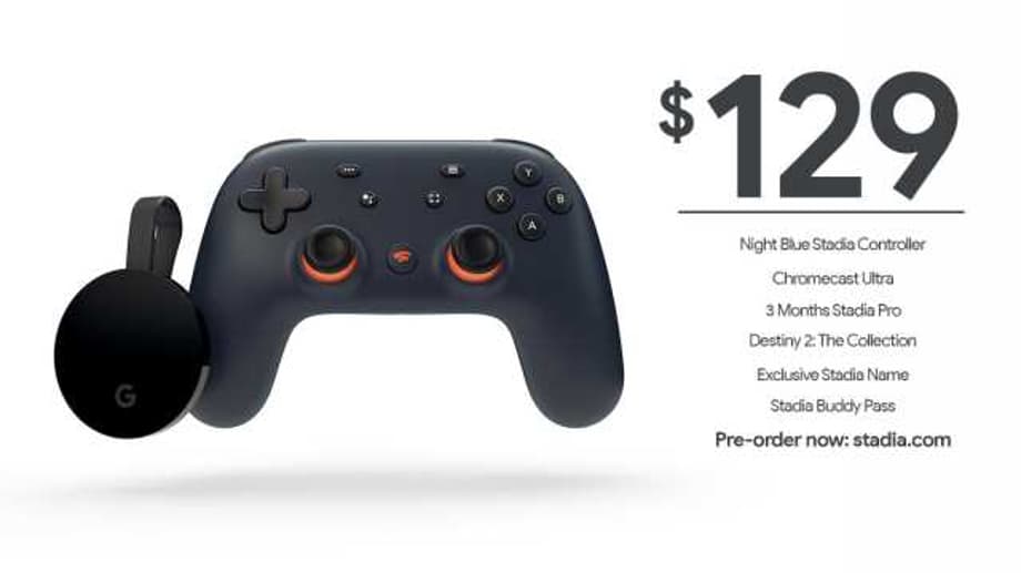 GOOGLE STADIA Game Streaming Platform Launches This November With The Founder's Edition