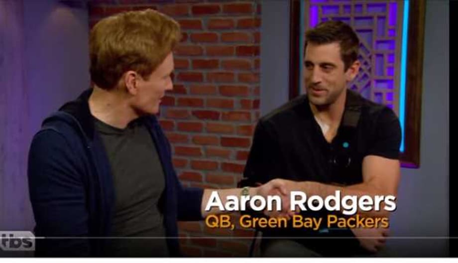 Green Bay Packers QB Aaron Rodgers Is The Latest Guest On Conan O'Brien's CLUELESS GAMER Segment