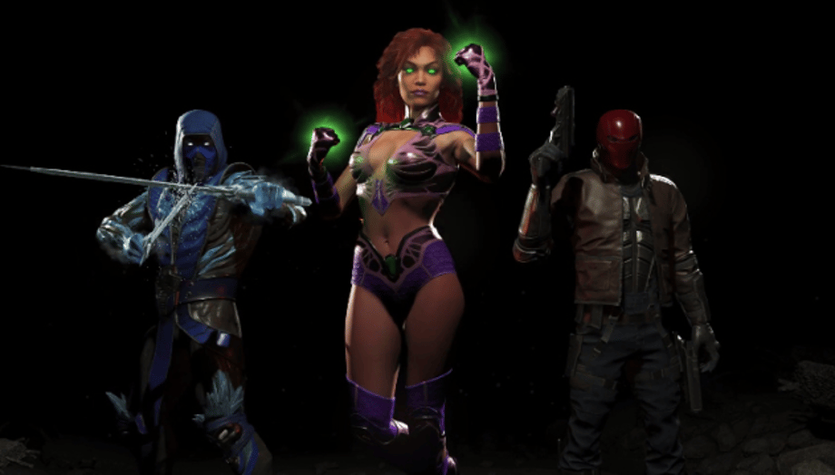 INJUSTICE 2 Reveals Red Hood, Sub-Zero And Starfire As First DLC Characters