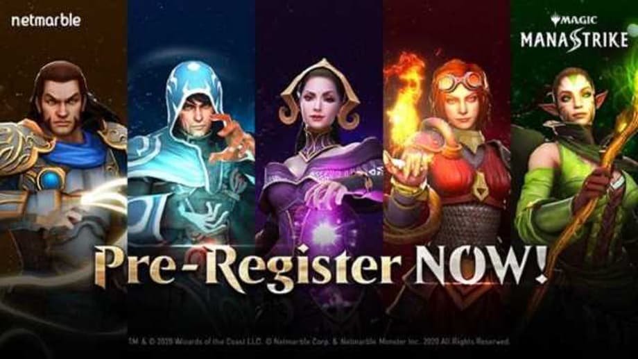 MAGIC: THE GATHERING Fans Can Now Pre-Register For Netmarble Monster's MAGIC: MANASTRIKE