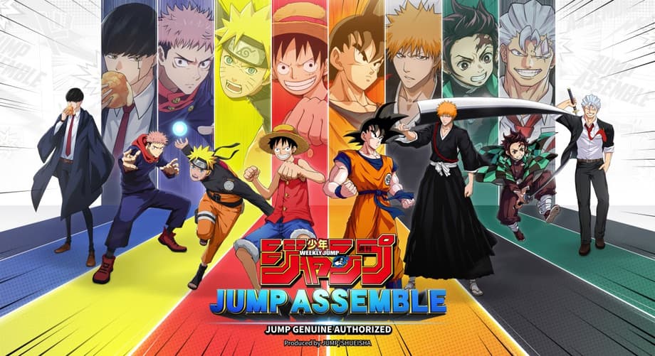Manga Publishing Company Reveals JUMP: ASSEMBLE Mobile Game