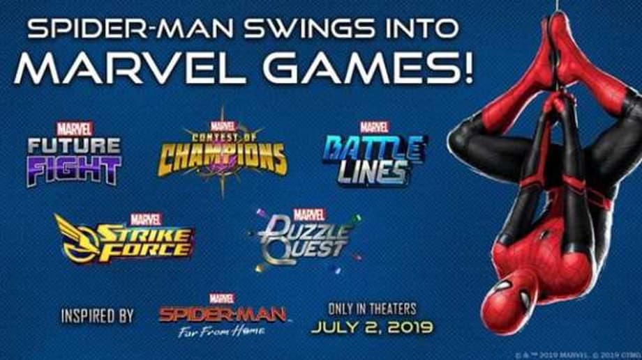 MARVEL Mobile Games Add New Content Inspired By SPIDER-MAN: FAR FROM HOME