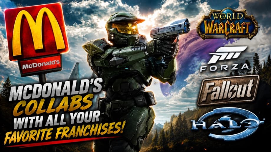 McDonald’s Teams With Xbox For 25th Anniversary In-Game Rewards Including Halo, Forza, And World Of Warcraft