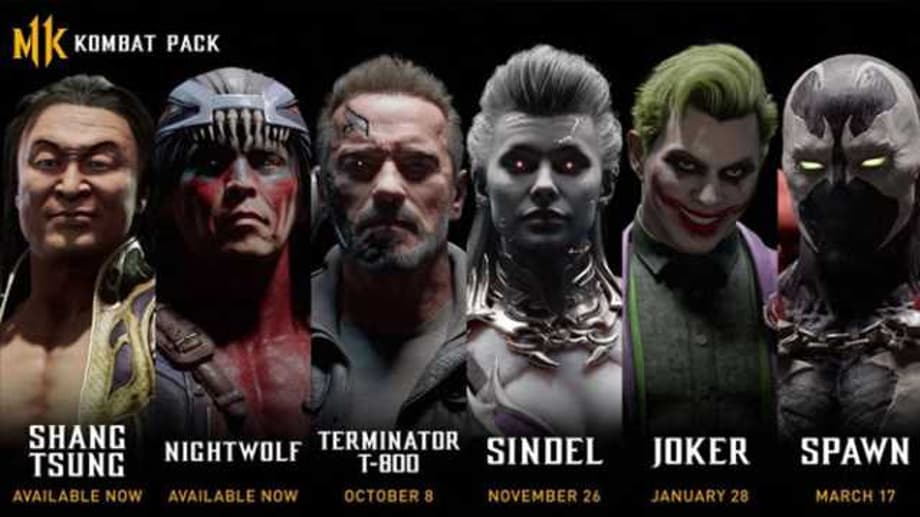 MORTAL KOMBAT 11 Confirms Spawn, Joker, The Terminator And More As DLC Characters