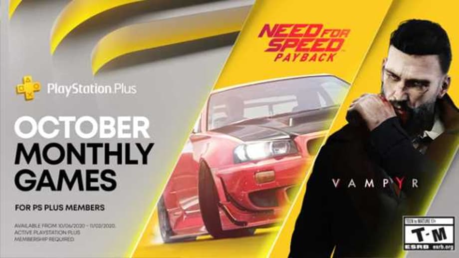 NEED FOR SPEED: PAYBACK Races Onto PS Plus Along With VAMPYR For October