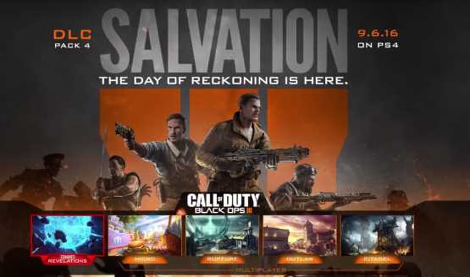 NEW CALL OF DUTY: BLACK OPS III Salvation DLC Trailer!