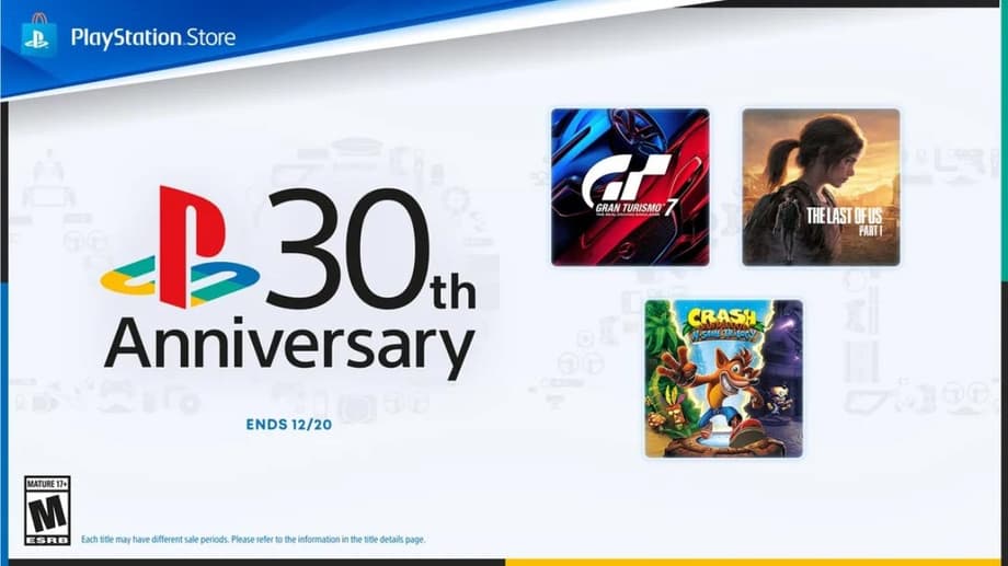 PlayStation Store's 30th Anniversary Sale Now Live With Hundreds Of PS5 And PS4 Discounts