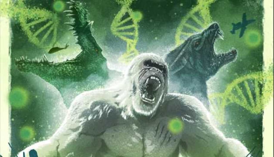 RAMPAGE: A Monster Gorilla Is On The Loose In The First Official Clip; Plus Three New Posters