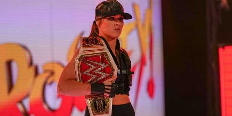 Ronda Rousey Wore MORTAL KOMBAT 11 Inspired Gear During The ELIMINATION CHAMBER PPV Last Night