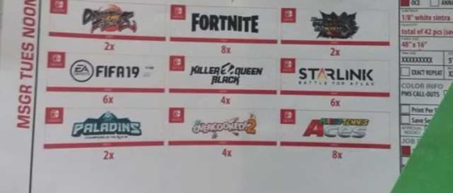 Rumor: Leaked E3 Document Reveals FORTNITE for Nintendo Switch