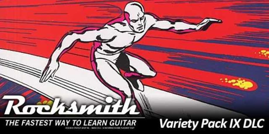 Satriani's SURFING WITH THE ALIEN Hits With Variety Pack IX DLC For ROCKSMITH 2014 EDITION REMASTERED