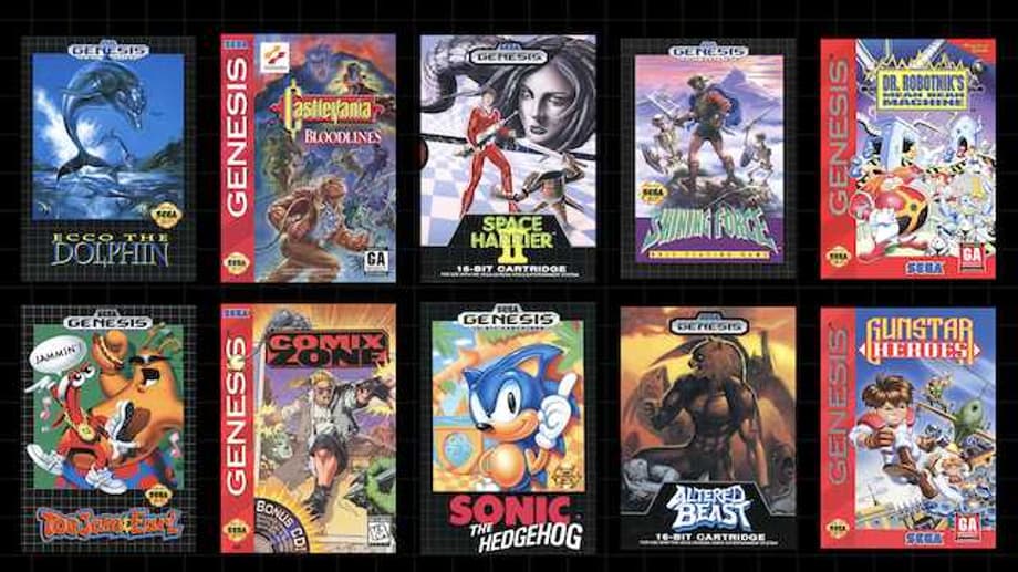 Sega Reveals 10 More Games For The SEGA MEGA DRIVE/GENESIS MINI