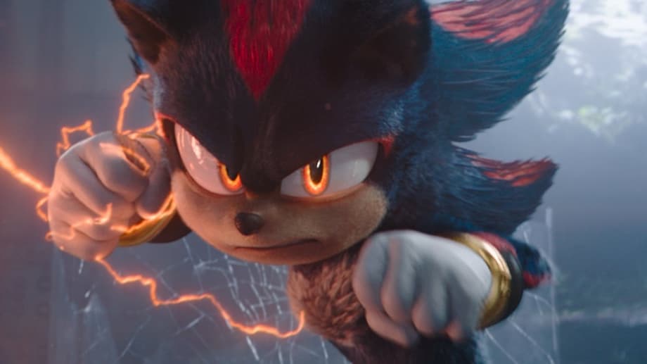 SONIC THE HEDGEHOG 3 Poster Shows Keanu Reeves' Shadow Racing Into Action